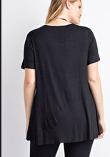 Load image into Gallery viewer, Rhinestone V-Neck Shirt - Also Comes in Plus Sizes