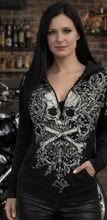 Load image into Gallery viewer, New Skull Jacket with Sleeve Print Hoodie