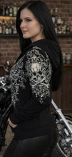 Load image into Gallery viewer, New Skull Jacket with Sleeve Print Hoodie