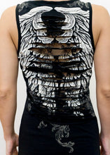 Load image into Gallery viewer, Peek-a-Boo Lace Angel Tank - Black