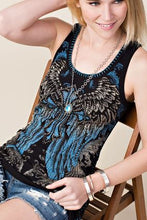 Load image into Gallery viewer, Cross and Wing Tank Top - Now in Plus Sizes