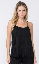Load image into Gallery viewer, Suede Fringed Camisole