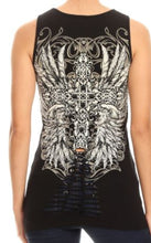 Load image into Gallery viewer, Elegant Scroll Cross Wing with a twist Lace Top - Black or White