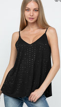 Load image into Gallery viewer, Rhinestone Camisole Tank
