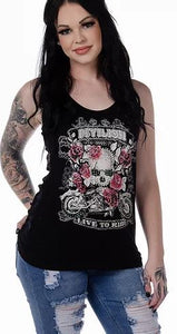 Skull Lace Tank top